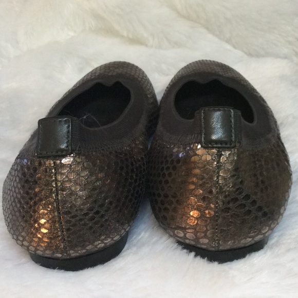 SW Lastikon Mermaid Ballet Flats Snakeskin US 5.5-6 - Picture 1 of 5